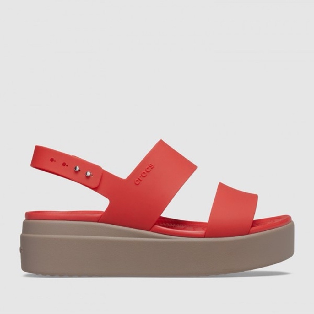 Crocs Brooklyn Low Wedge Sandals